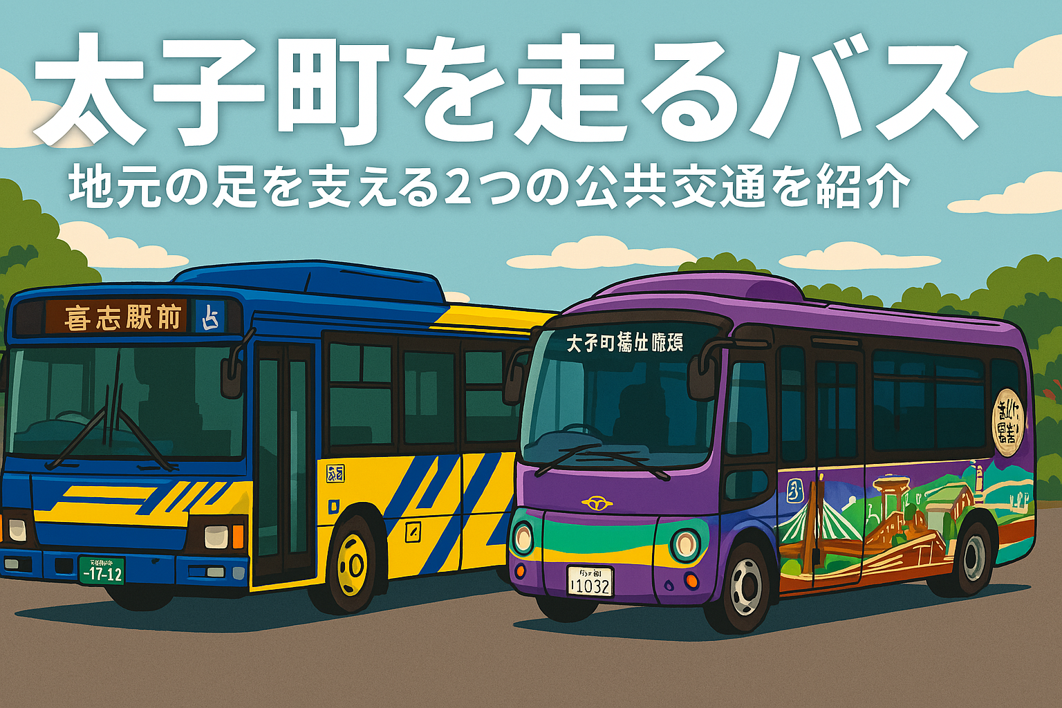 太子町を走るバス：地元の足を支える2つの公共交通を紹介