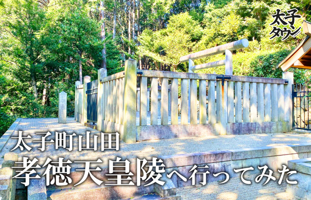 【太子町山田】孝徳（こうとく）天皇陵へ行ってみた