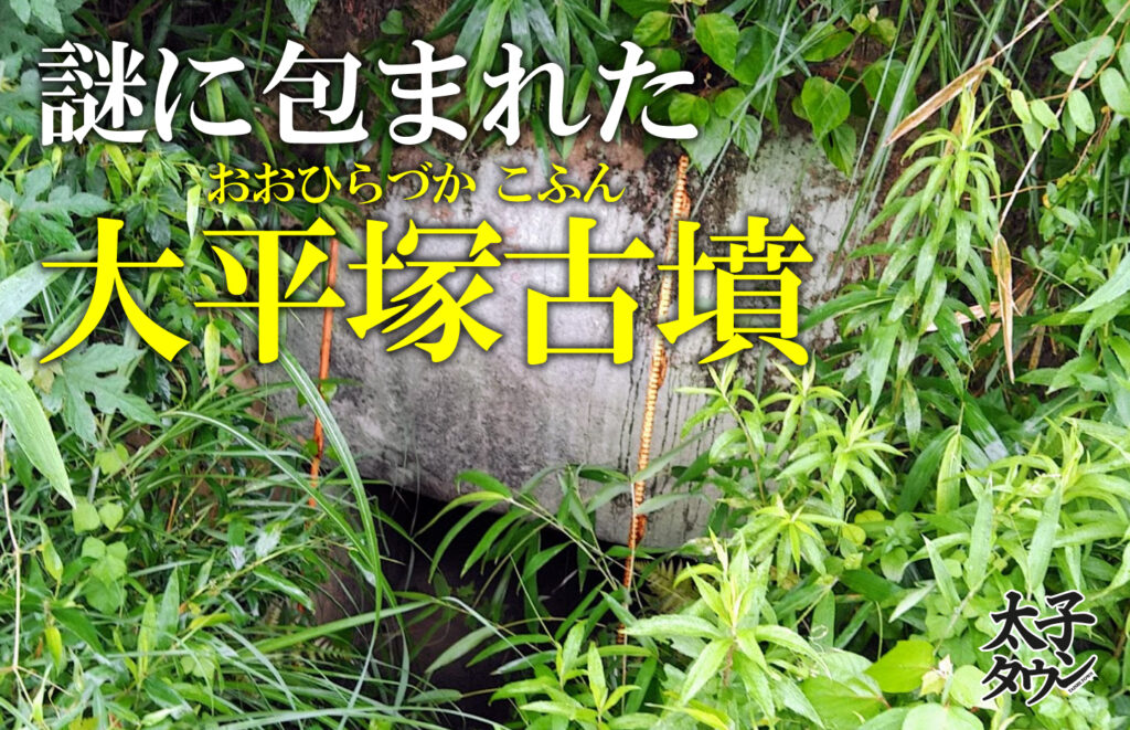 【太子町太子ヶ丘】謎に包まれた大平塚古墳（おおひらづかこふん)