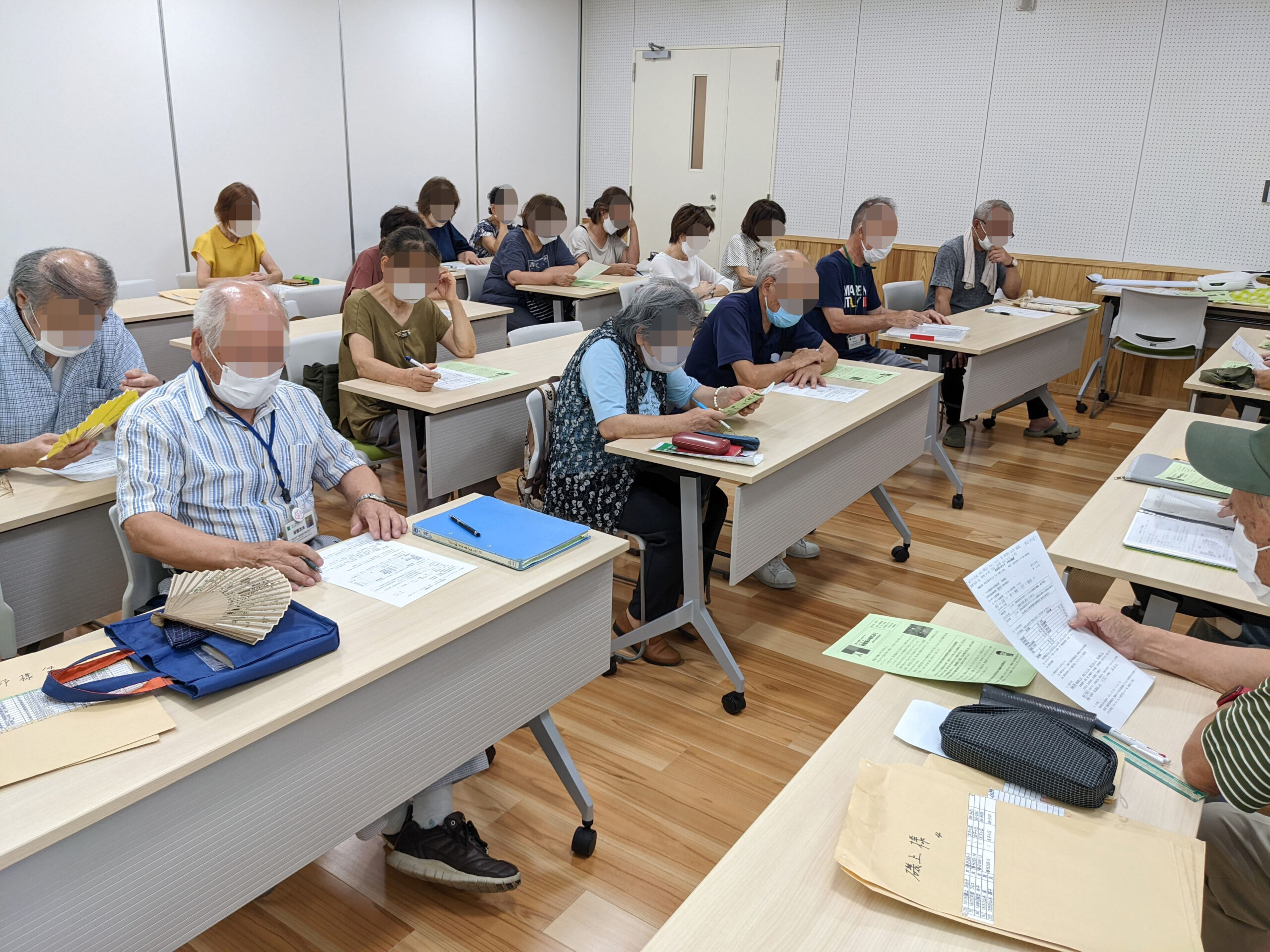 8月寿喜菜（すぎな）の会の定例会1